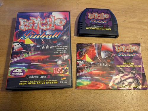 Psycho pinball sega - psycho, drive