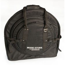 PRO Cymbal Bag/Trolley, 24" Becken, Nylon, Rollen, Gepolstert, 3 Taschen