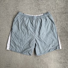 NIKE Herren Retro Beach Shorts Badehose Gr. L Boxer Badeshorts Travel 20618 Blau