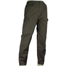 Neu schwarze BDU Kampfhose Ripstop Polycotton, Fracht, Sicherheit, Uniform