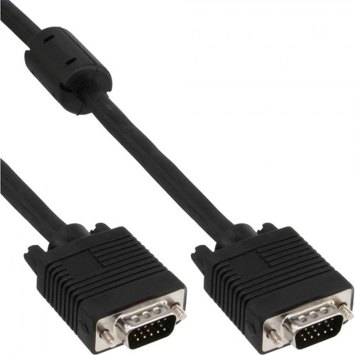 Inline vga kabel 15pol - kabel,, hd