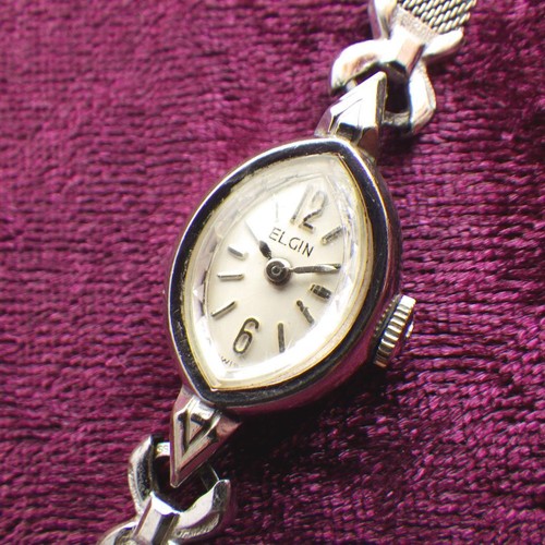 Elgin handaufzug uhr jewels - elgin, 17
