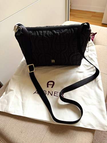 Aigner umhängetasche schwarz - umhängetasche,