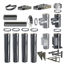 Edelstahlschornstein