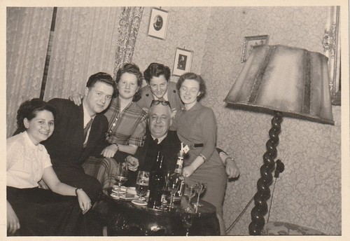 Vintage foto personen - vintage, am