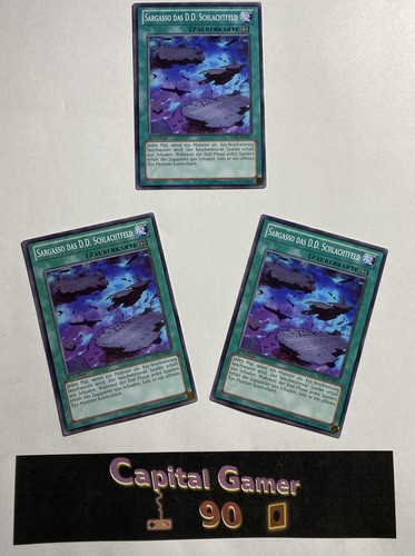 Yugioh playset jotl de061 - yugioh, 3x