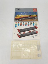 Lego® 7740 Inter-City Passagierzug 12V Eisenbahn "nur" Bauanleitung & Aufkleber