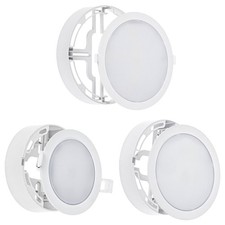 Spectrum LED Aufbaupanel & Einbaupanel Downlight ALGINE 2in1 Weiß rund 110°