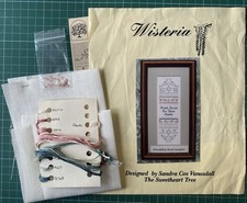 The Sweetheart Tree - Friendship Band Sampler - Vintage - Kreuzstich Set - Neu