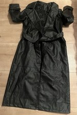 Kunstleder Mantel