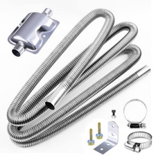 300cm Edelstahl Abgasschlauch