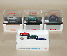 WIKING Werbemodell Volkswagen VW Edition AutoMuseum Nr. 3 5 6 7 Käfer Polo Golf