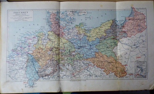 Original landkarte 43x25 cm - 43x25,5,