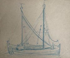 Segelboot Fischerboot