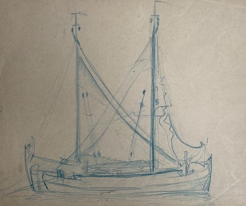 Segelboot fischerboot - segelboot,