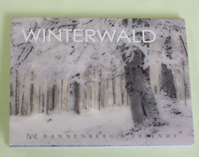 1x Postkartenbuch Winterwald 15 Motiven Postkarten verschiedene Winter Wald
