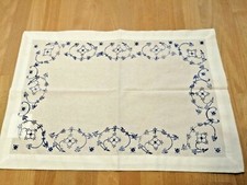 Blaudruck 1  Stoff Set  Red