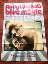 Andy Warhol’s Blue Movie Kinoplakat Poster A0, 84x119cm, 1972 Louis Waldon, Viva