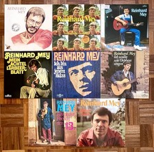 REINHARD MEY 8 VINYL LP SAMMLUNG - konstantin wecker hannes wader helene fischer