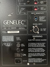 1x GENELEC 1038A Tri-Amplified