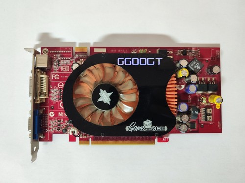 Msi geforce nx6600gt - nx6600gt, gddr3