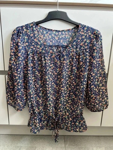 Bluse tunika chiffon - , sommer