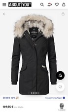 Navahoo Premium  Damen Winter Jac Parka Mantel Luxus Cristal sehr warm