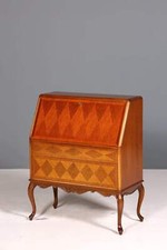 Edler Sekretär Chippendale Stil Antik um 1940 Büro Barock Stil Kommode