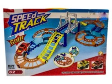 1 Rennbahn mit  Geländewagen