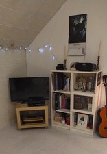 IKEA BlLLY Vitrinentür in Weiß