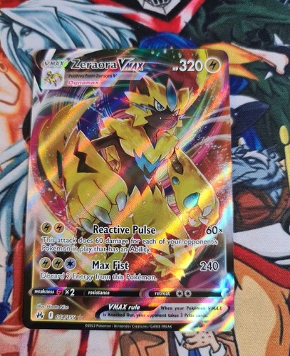 Pokemon zeraora vmax - zeraora, 🇬🇧