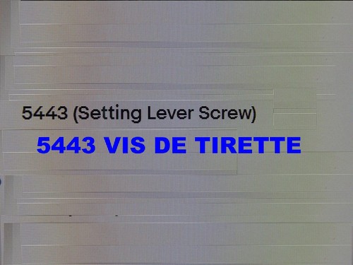 Vis tirette eta 2510 2512 - vis,