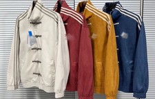 Chinesische Wildlederjacke mit Knöpfen „Jahr der Schlange“ limitierte Auflage