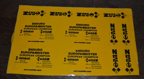 Orig aufkleber enduro - orig.,