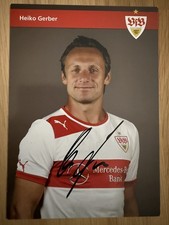 Heiko Gerber, signierte Autogrammkarte, VfB Stuttgart 