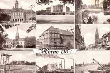 Postkarte :   HERNE /Westfalen - Ansichten , 1971 gestempelt