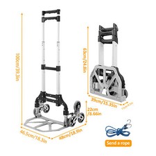 Stufen und Treppentransportkarre, Treppensteiger Stapelkarre Sackkarre