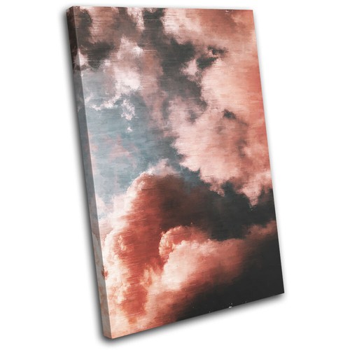 Rosa türkis wolkenfarbe - rosa,