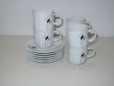 Tirschenreuth Facette 6x Kaffeetasse + Ut Tasse