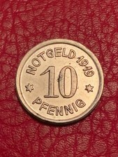 Notgeld Ratibor  (Schlesien)  10 Pfennig 1919 Eisen