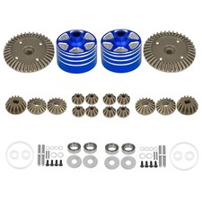 V & H Differential-Zahnrad & Gehäuse Set für 1:10 Tamiya XV-02 TT-02 MB-01 XM-01