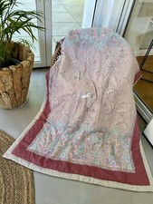 BASSETTI Plaid 135x190 INDIAN ROSES 41 Rose Kuscheldecke TAGESDECKE DECKE NEU