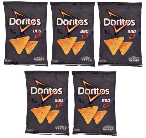 Doritos bbq mais snacks mit - 5x, mais-snacks