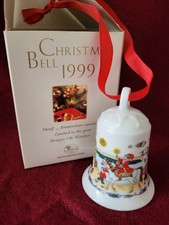 Hutschenreuther Weihnachtsglocke Christbaumschmuck 1999 - OVP