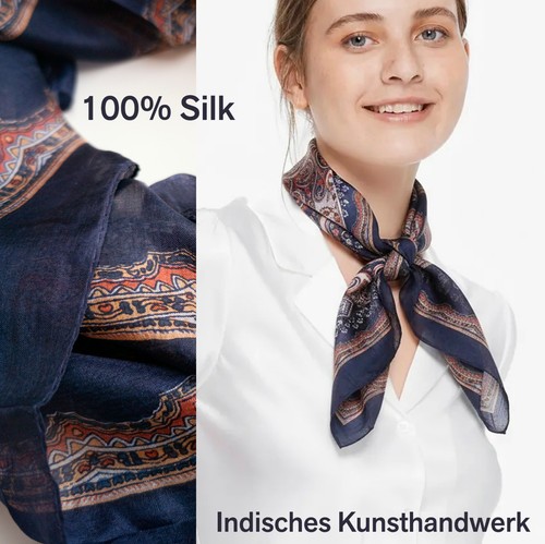 Dünnes halstuch 100 seide - halstuch,
