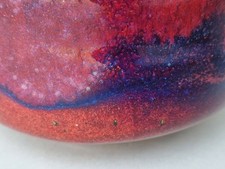 Horst Kerstan 2003 vom Meister signiert - Teeschale Chawan in ochsenblutrot