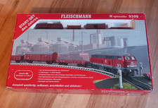 Fleischmann 9396 Spur N Piccolo Start-Set komplett inkl. Lok und 3 Wagons