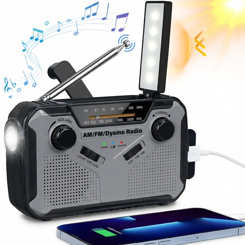 Kurbelradio solar - kurbelradio,