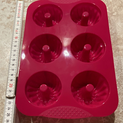 Silikon muffinbackform - silikon,