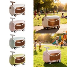 Kinderkoffer mit Rollen für